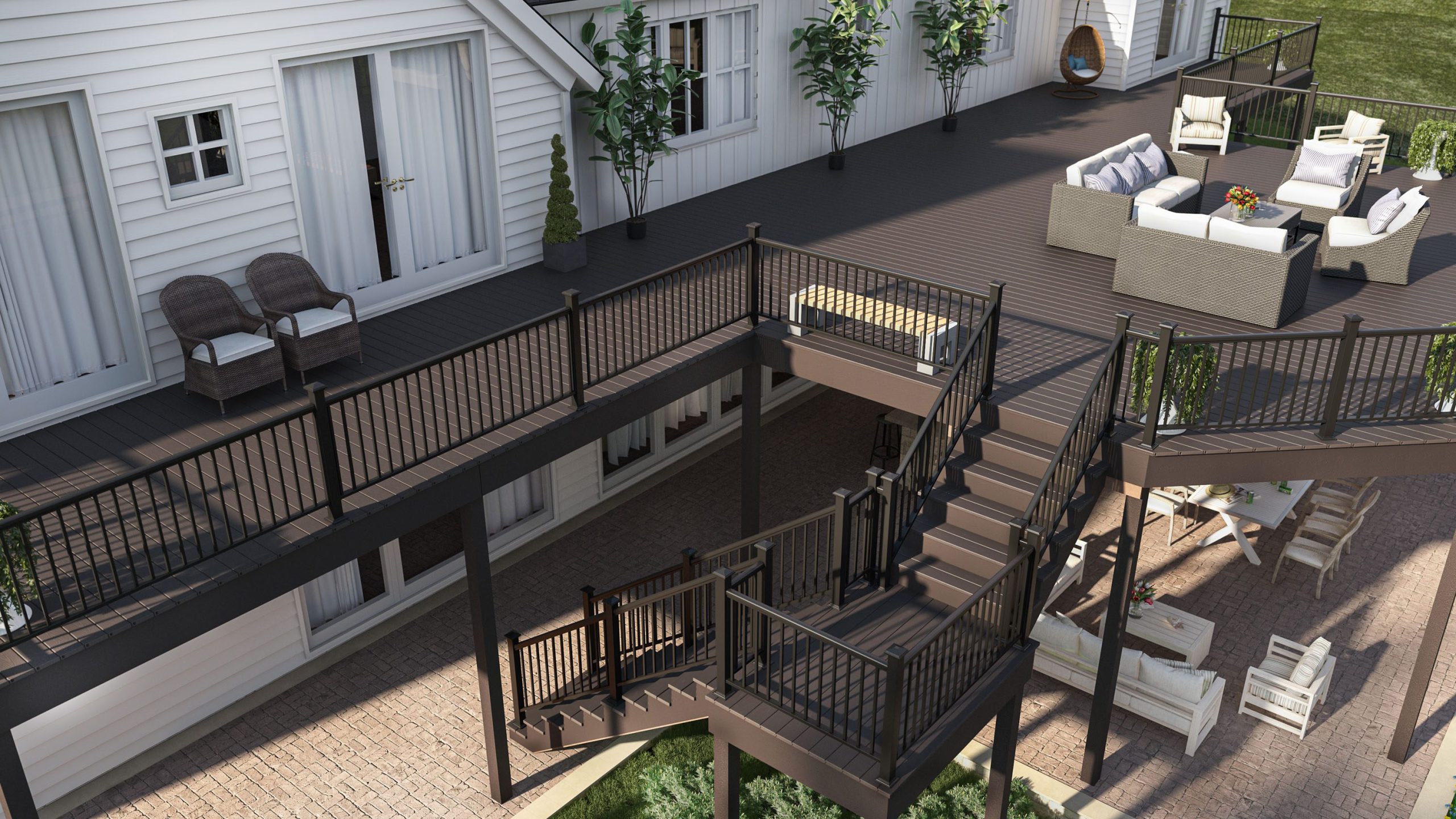 Composite Deck Installation Lakewood WA Outdoor Living Space